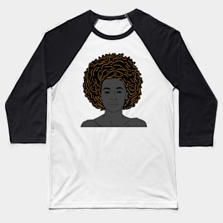 Minimalistic Female Design Baseball T-Shirt